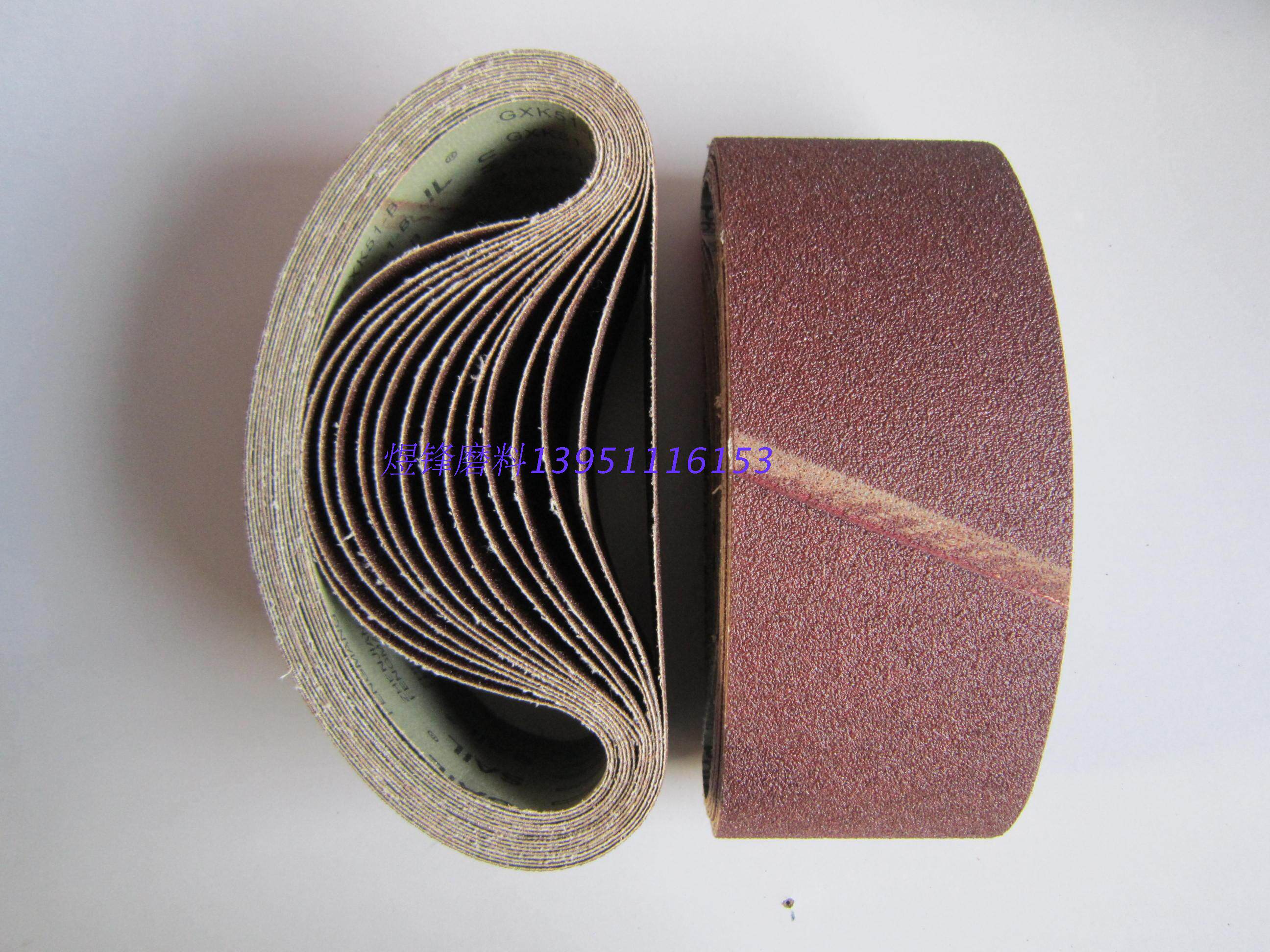 强力砂带卷 常规砂带机砂带 盐城三菱GXK51-B料 610*100MM砂带