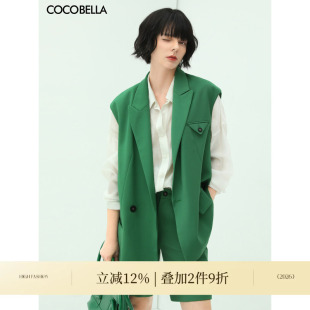 COCOBELLA简约时尚 清仓 百慕大短裤 气质通勤OL西装 SO504 短裤 断码