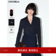 COCOBELLA设计感V领简约气质针织衫 女气质OL通勤多色打底衫 TS98N