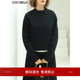 底价清仓 COCOBELLA立体字母刺绣半高领卫衣宽松空气层上衣SE29