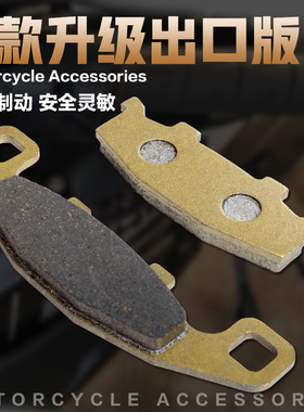适用川崎宝马KLE250ZZR250KLE400西风盗匪250/74A 前刹车片刹车皮