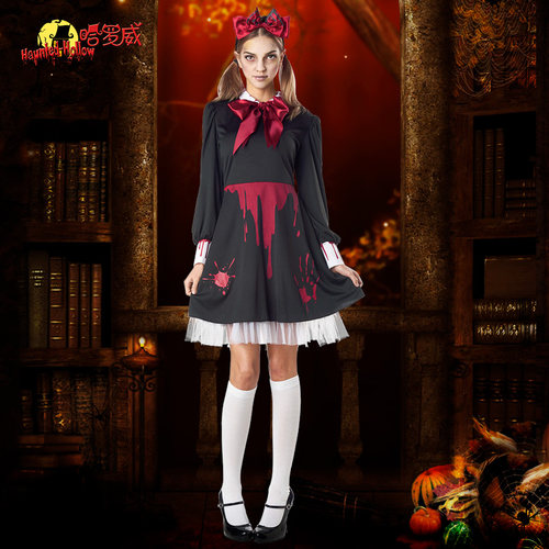 万圣节成人服装cosplay洋娃娃