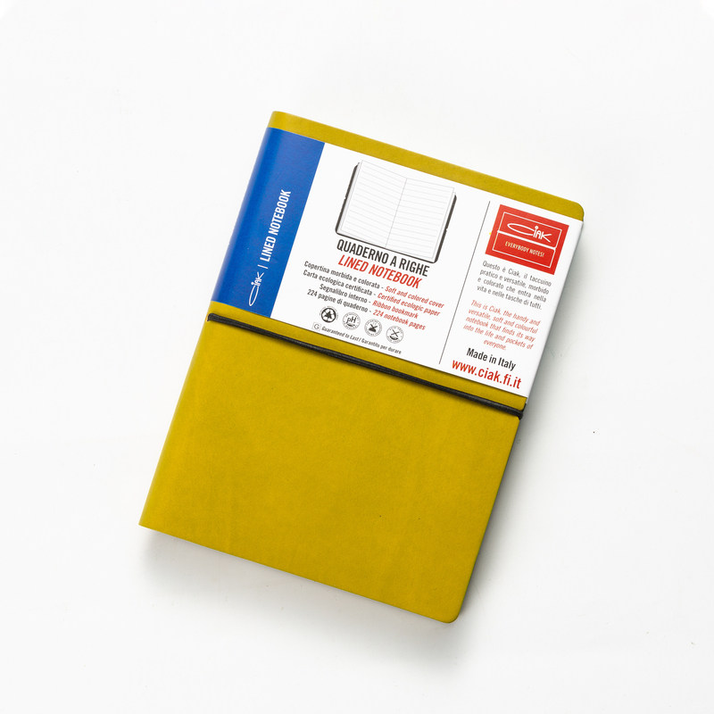 意大利进口ciak无酸纸横格笔记本记事本