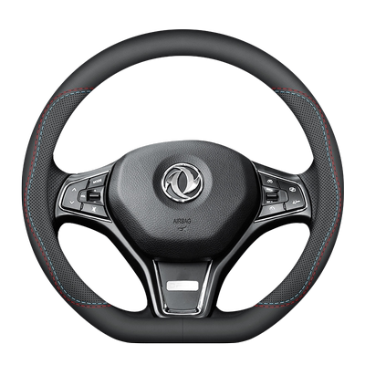 东风方向盘套纳帕皮四季透气超薄