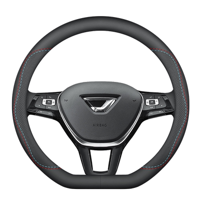 捷达方向盘套纳帕皮四季透气超薄