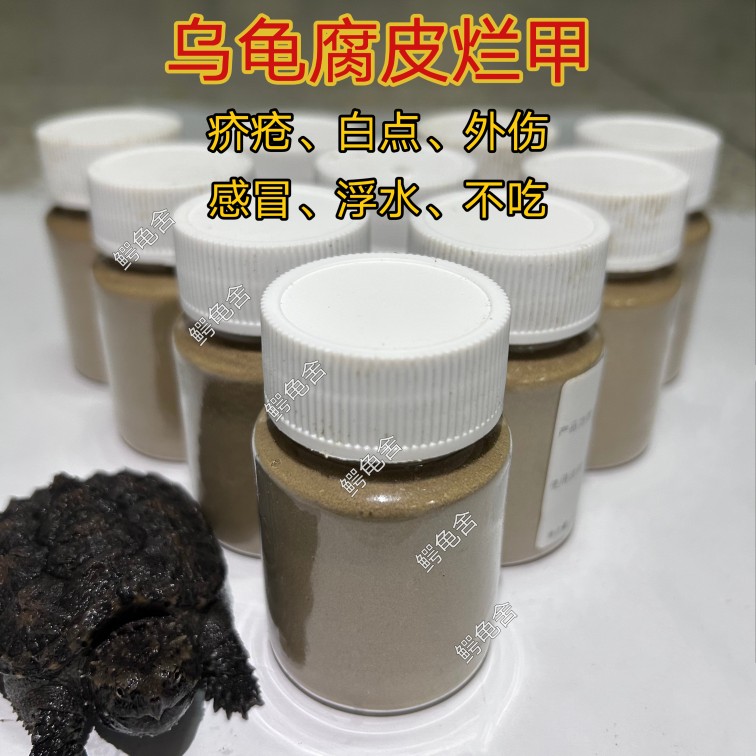 乌龟腐皮肺炎肠炎不吃东西专用药