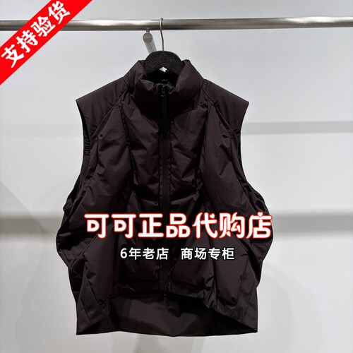 CROQUIS速写正品专柜代购商场同款2026冬款国内羽绒马甲9Q0C12010