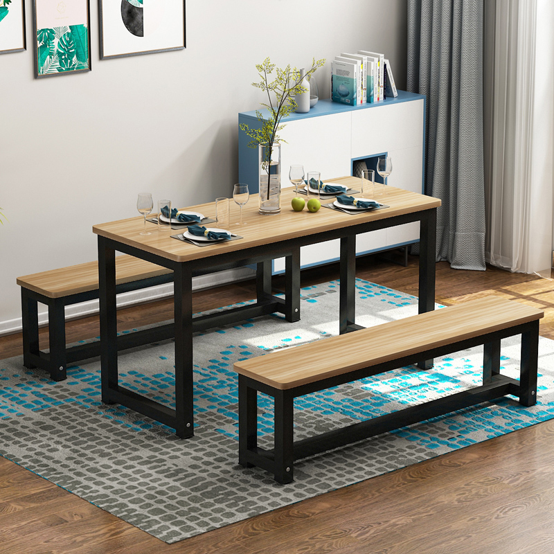 圆角餐桌椅快餐小吃奶茶店餐厅成套桌椅组合食堂饭店餐桌简约家用在类目 住宅家具, 桌类, 餐桌中 - 来自Buy2taobao.com提供专业的淘宝代购服务