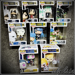 Funko LOL英雄联盟阿狸/锐雯/烬/阿卡丽/佛耶戈/黑默丁格公仔手办