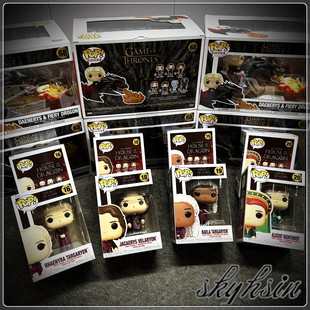 Funko HBO美剧权力的游戏 龙族人偶 龙之家族公仔手办 坦格利安