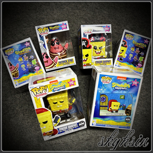Funko Pop 丰高潮玩海绵出水 海绵宝宝历险记派大星公仔手办