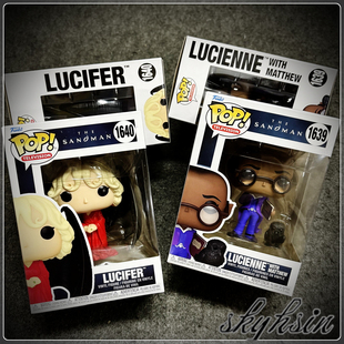 Funko 美剧The Sandman睡魔 路西法Lucifer/露西安Lucienne手办