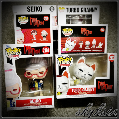 Funko Pop胆大党绫濑星子高速婆婆招财猫手办 日漫当哒当公仔摆件