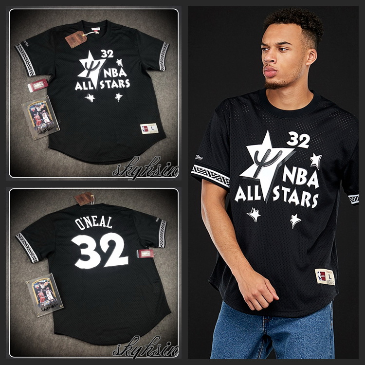 mitchell&ness复刻网眼棒球T恤