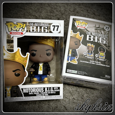 Funko丰高Pop说唱歌手公仔