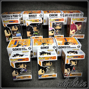 雅木茶普洱 Funko七龙珠悟空 悟吉塔 贝吉塔 布罗利人偶公仔 琪琪