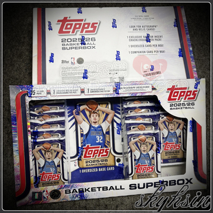 25/26 Topps旗舰系列NBA SUPERBOX/手雷VALUE/MEGA球星卡 弗拉格