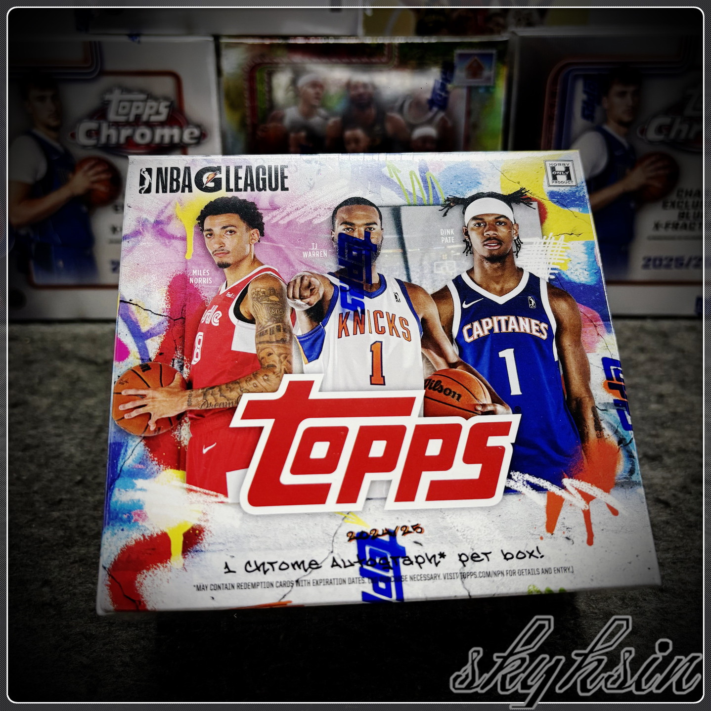 24/25 Topps NBA G League Hobby G联赛发展联盟球星卡 JD戴维斯