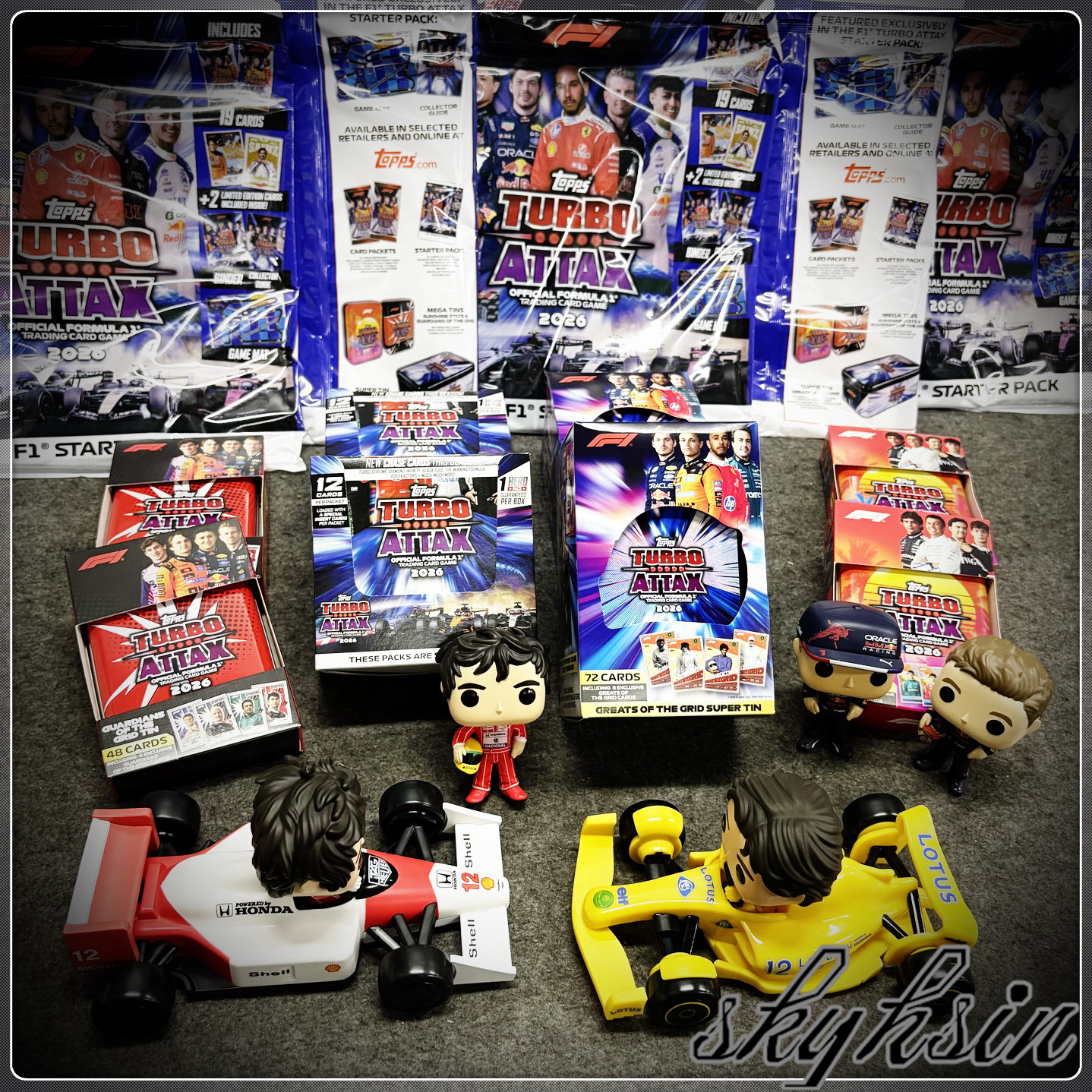 2026 Topps F1赛车收藏卡 Turbo Attax车手卡 维斯塔潘 安东内利
