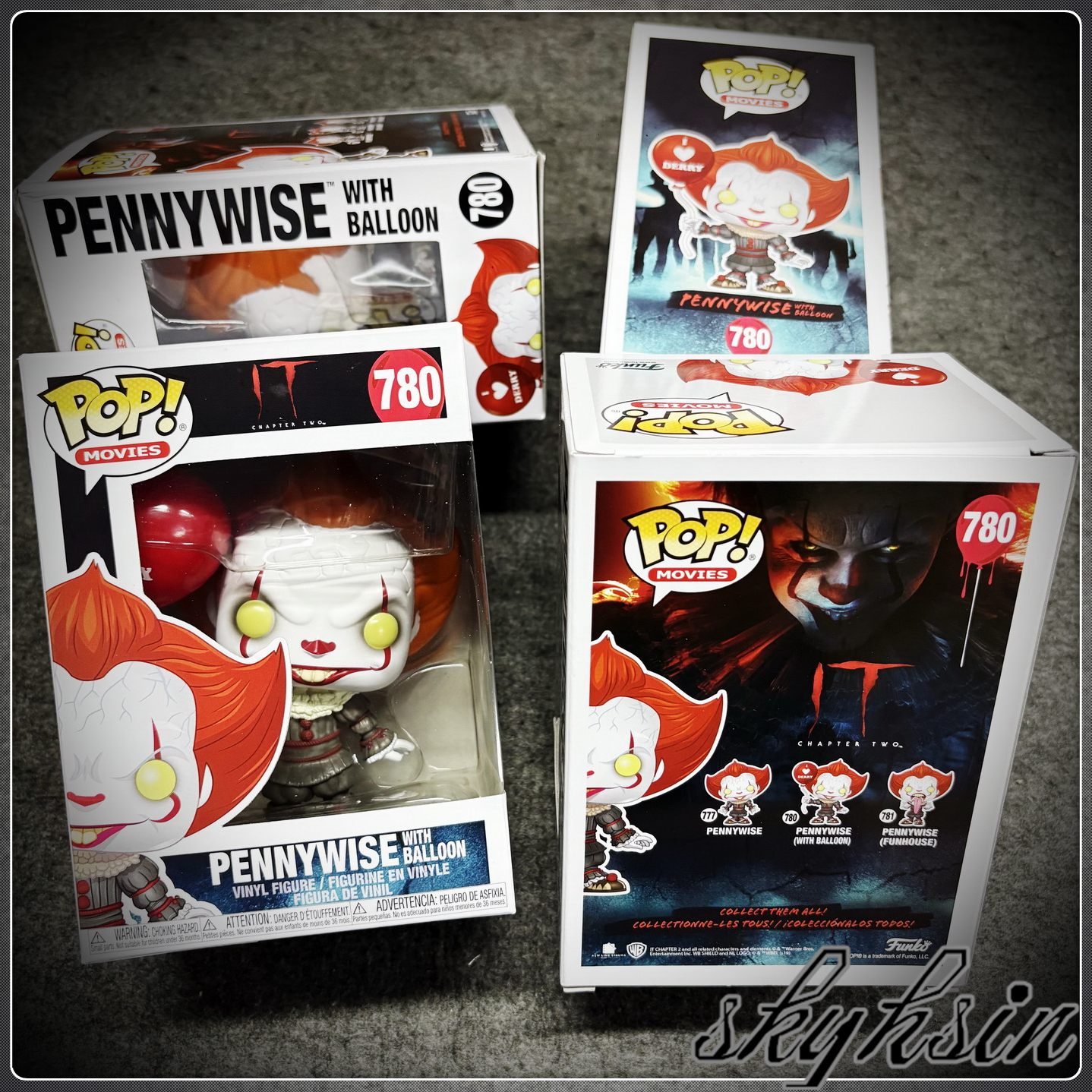 Funko Pop 斯蒂芬金恐怖电影小丑回魂Pennywise潘尼怀斯公仔手办