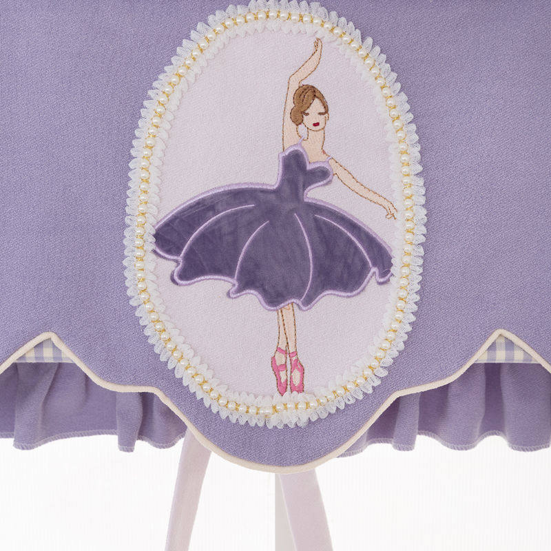 芭蕾女孩儿童房罗马帘韩式公主房升降帘布百叶 飘窗窗帘布提拉帘