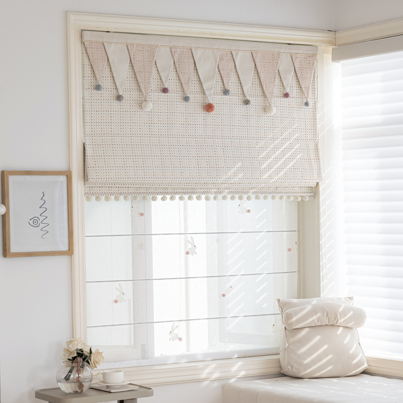 25年新款多巴胺糖豆日记罗马帘