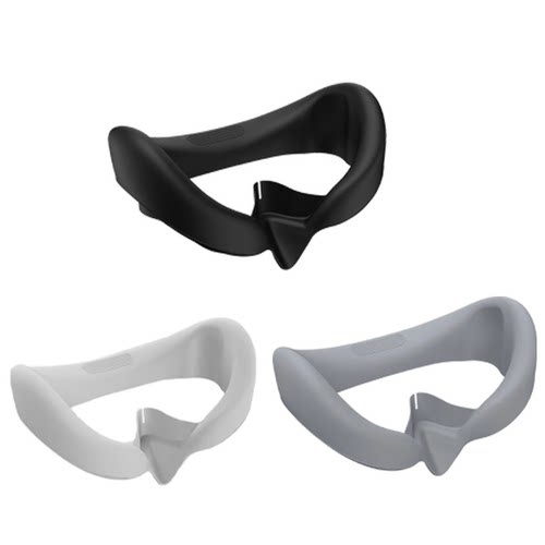 适用Pico4硅胶面罩配件替换保护套Pico4pro VR眼镜防漏光泡棉面罩