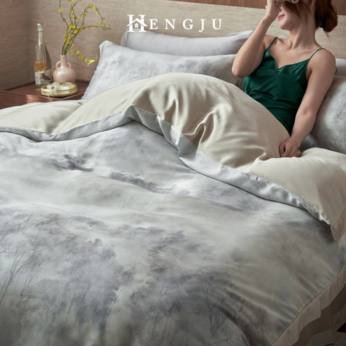 一被多用/天丝凉感夏凉被四件套