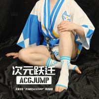 Dimensional Leap ACGJUMP Blue Fox God furry Paw Print Six-foot Fabric thong Underwear for Men thumbnail 4