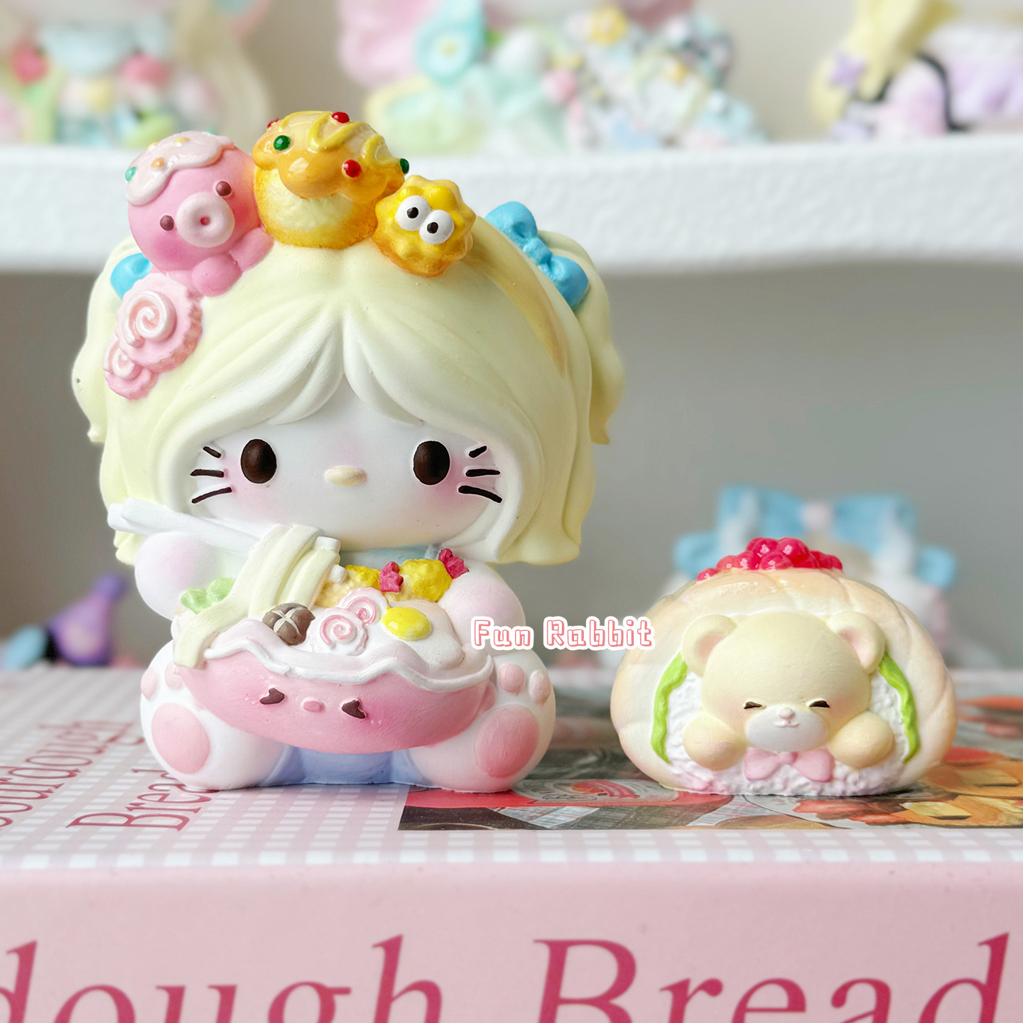 日料拉面kt香薰石膏娃娃diy涂色