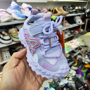 女童运动镂空透气女宝宝 直播内长14.5 新款 春夏季 No退换 16.5网鞋