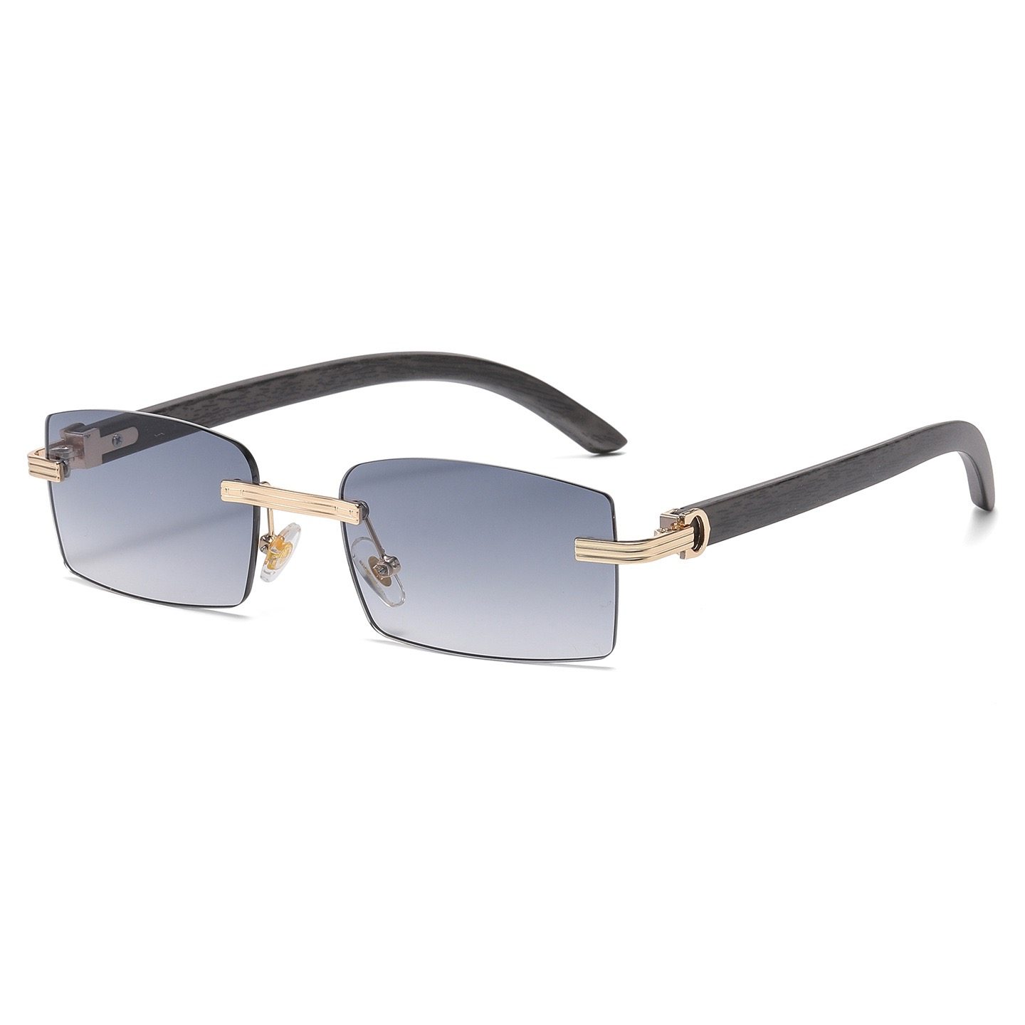 美式嘻哈风rapper墨镜无边框长方形眼镜男款痞帅太阳镜防紫外线,ZIPPO/瑞士军刀/眼镜,太阳眼镜,淘宝优惠券,粉丝福利购,淘宝优惠卷