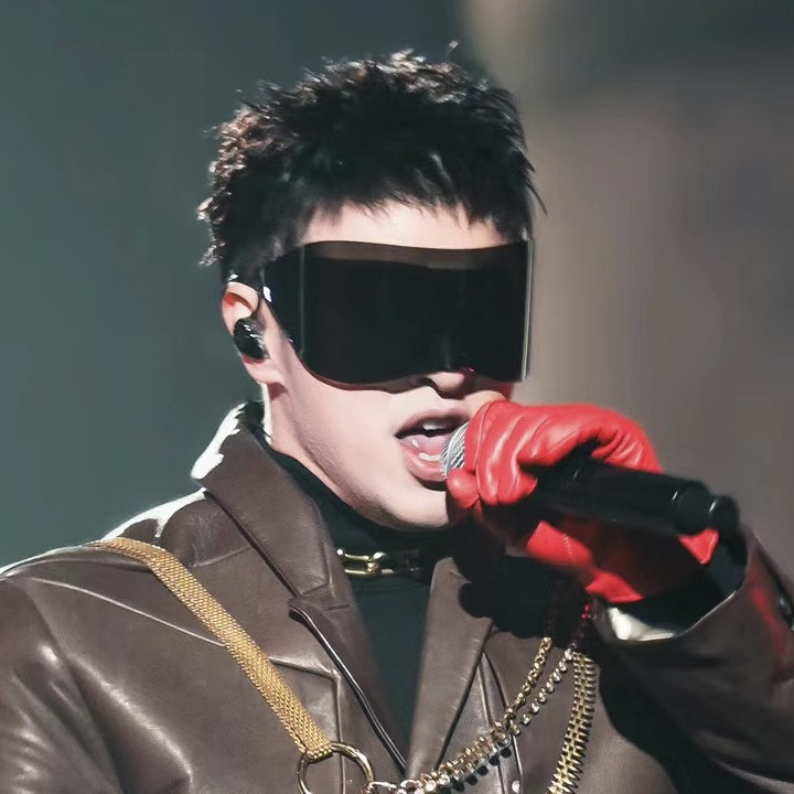 潘玮柏同款面罩墨镜一体式太阳镜