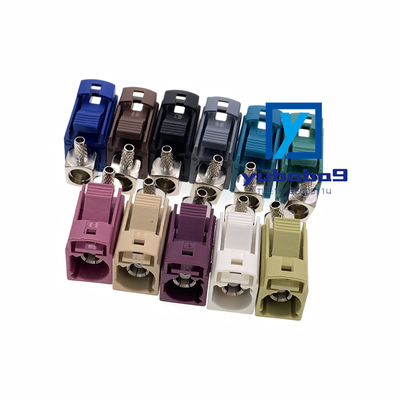 FAKRA-SMB弯头-KW1.5弯母头卡壳汽车连接器ABCDEFGHKIZ FAKRA弯头