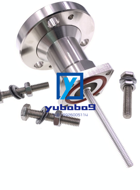 F45同轴射频大功率连接器 7/8EIA法兰 方板4孔 M5/M8 IF70/IF110