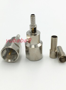 FME-JY-1.5 焊接 RG316/RG174/LMR100馈线接头 FME公射频馈线头