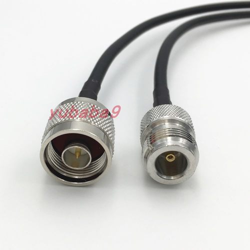 N型公头转母头射频馈线 N-JK RG59/LMR195射频线 L16公转母信号线