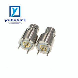 三同轴PCB焊接母座连接器 BNC三同轴母头 1553B三同轴母座 TRB-KE