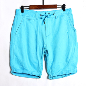 男士短裤夏季时尚宽松休闲五分裤中裤通勤帅气百搭直筒纯色五分裤