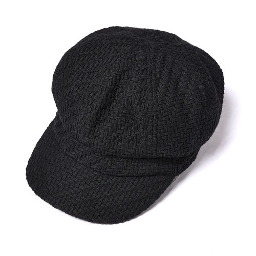 伦休闲时尚百搭圆顶贝雷帽