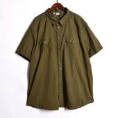 休闲韩版 短袖 翻领衬衣商务宽松日常上衣 风衬衫 2026夏季 男士 工装