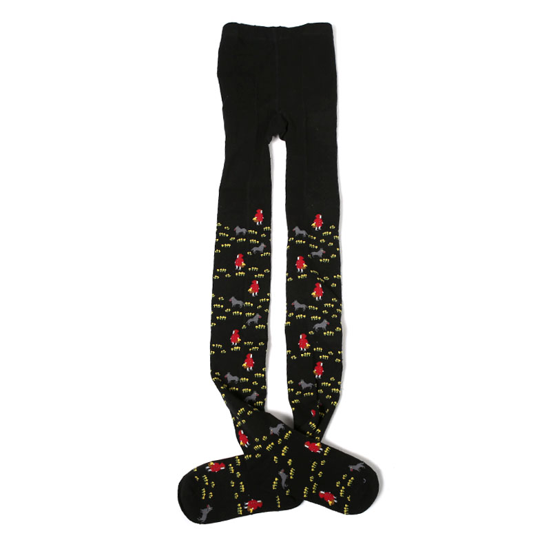 连体袜打底袜裤女外穿春夏秋冬日系保暖针织百搭可爱卡通打底裤袜