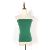 Многоцветный топ без лямок, длинное защитное белье, эластичное нижнее белье, бретели, средней длины, простой и элегантный дизайн