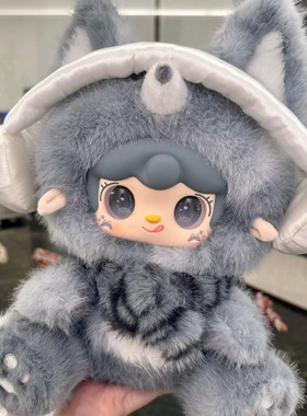 正版Yooki氧氧400%三代百变idol盲盒毛绒大体公仔玩偶女生日礼物