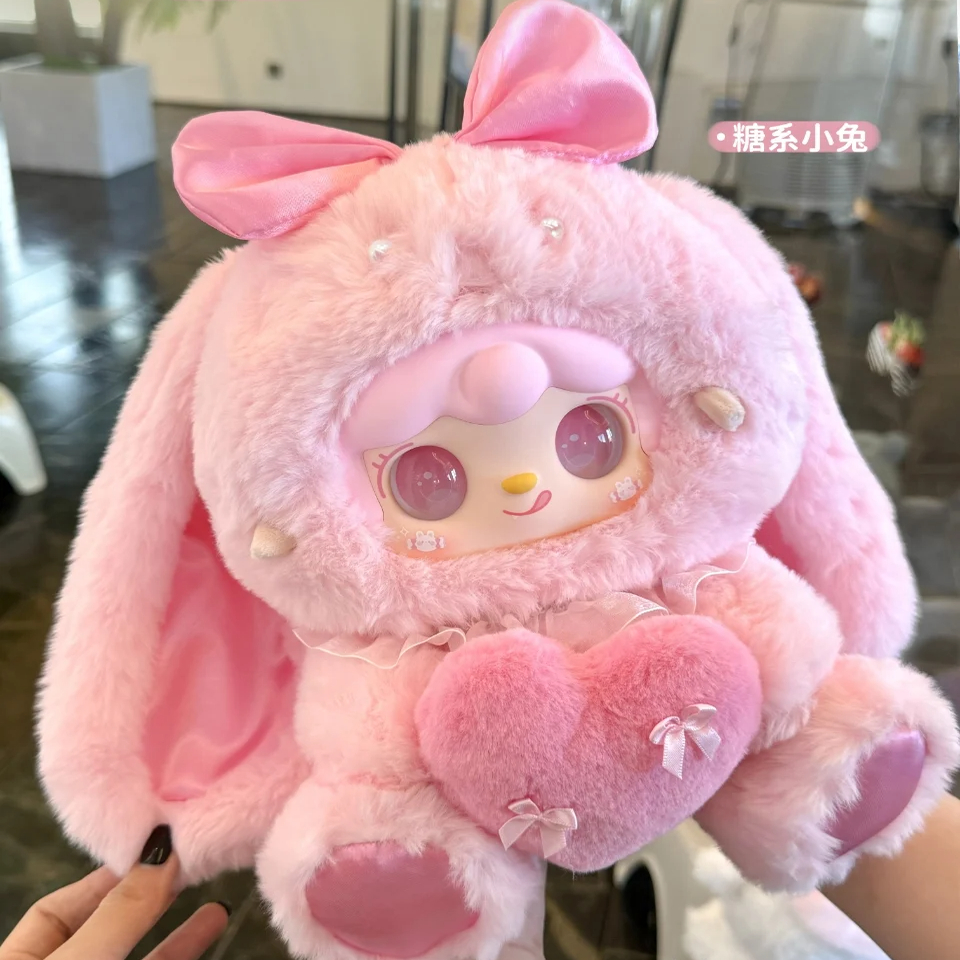 正版Yooki氧氧400%三代百变idol盲盒毛绒大体公仔玩偶女生日礼物