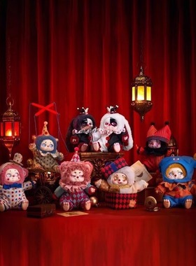 正版甜想TimeShare巡梦马戏团cino毛绒盲盒手办潮玩少女礼物摆件