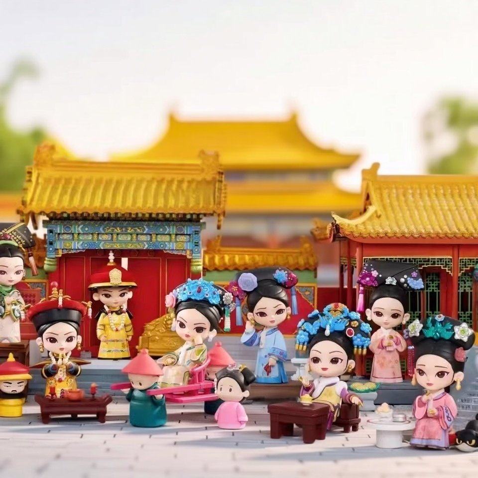 新品正版锦鲤拿趣甄嬛传四代盲盒潮玩摆件女生日礼物影视周边手办,模玩/动漫/周边/娃圈三坑/桌游,潮玩盲盒,淘宝优惠券,粉丝福利购,淘宝优惠卷