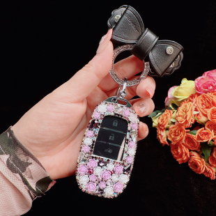 丰田凯美瑞钥匙套女RAV4荣放卡罗拉雷凌CHR亚洲龙汉兰达全包可爱