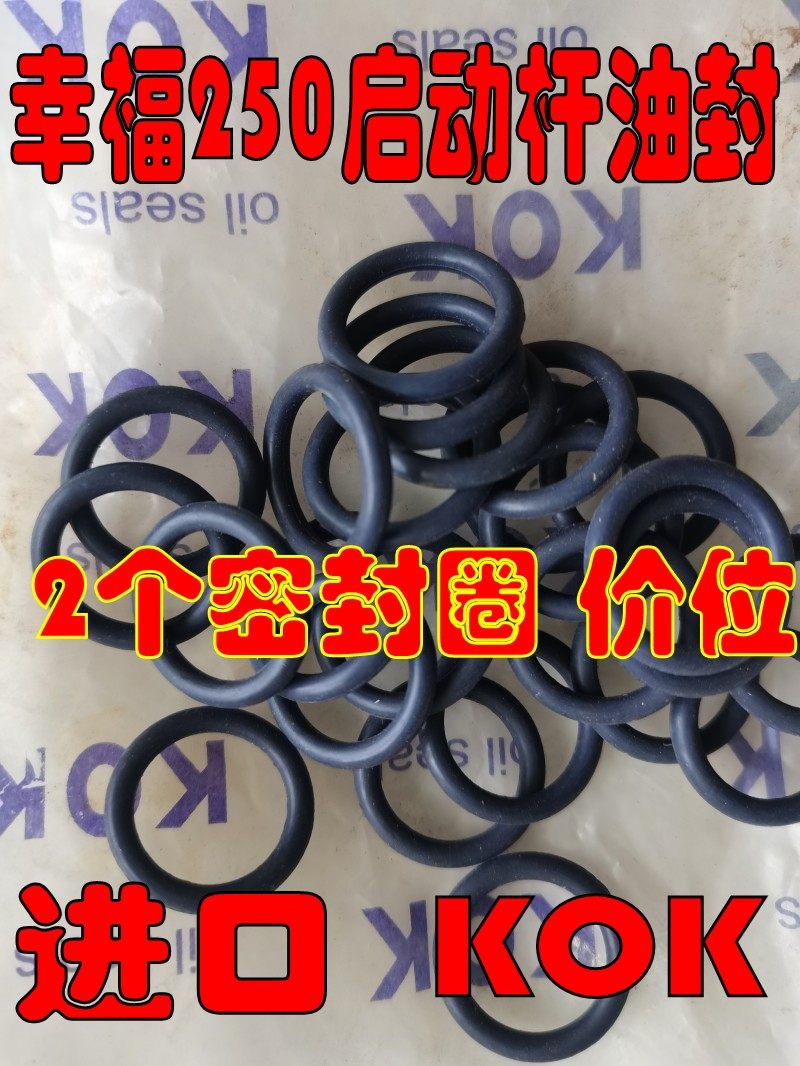 适用幸福250摩托车配件 幸福250xf250起动轴,起动杆油封 进口kok