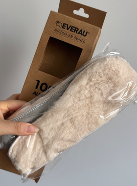 EVERAU羊皮毛一体鞋垫厚实